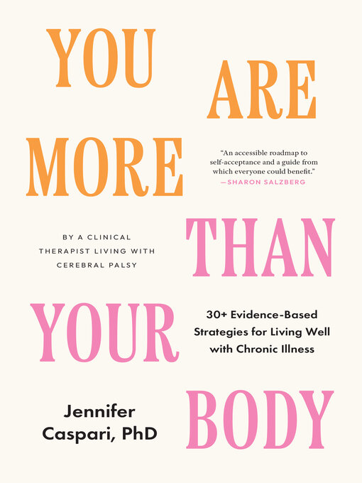 Title details for You Are More Than Your Body by Jennifer Caspari, PhD - Available